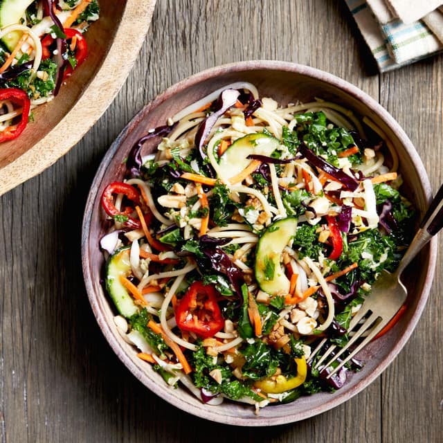 Sesame Ginger Cold Noodle Salad