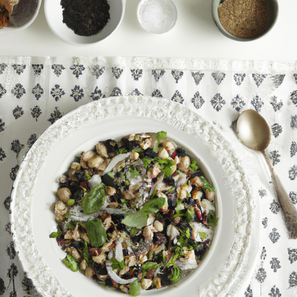 Sweet Potato and Black-Eyed Pea Salad with Citrus Vinaigrette