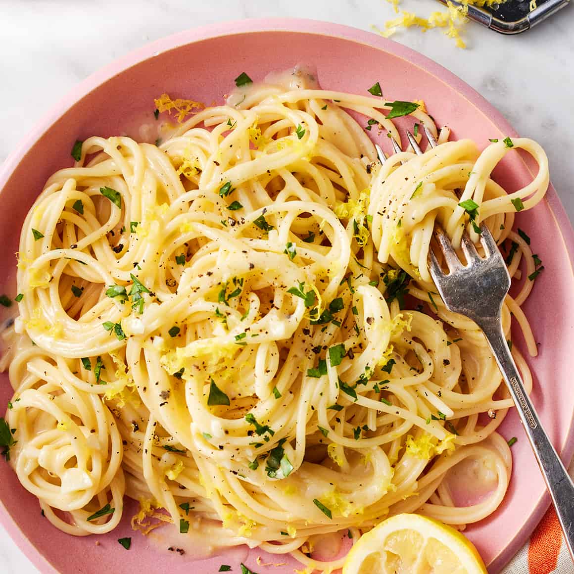 Aperol-Inspired Citrus Pasta