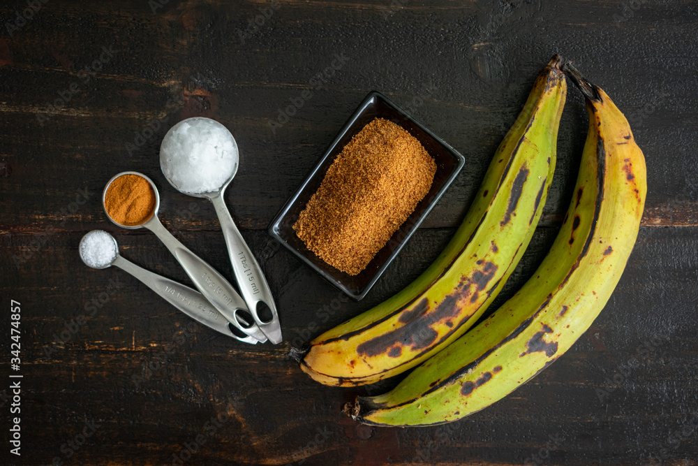 Baked Rum-Glazed Plantains with Cinnamon Sugar