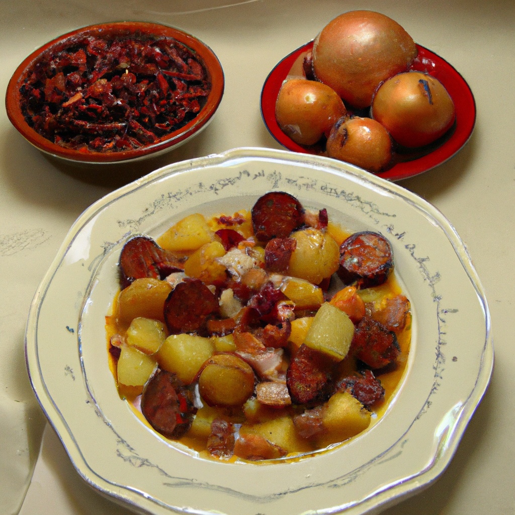 Brazilian-Style Black Bean Stew with Chorizo and Collard Greens