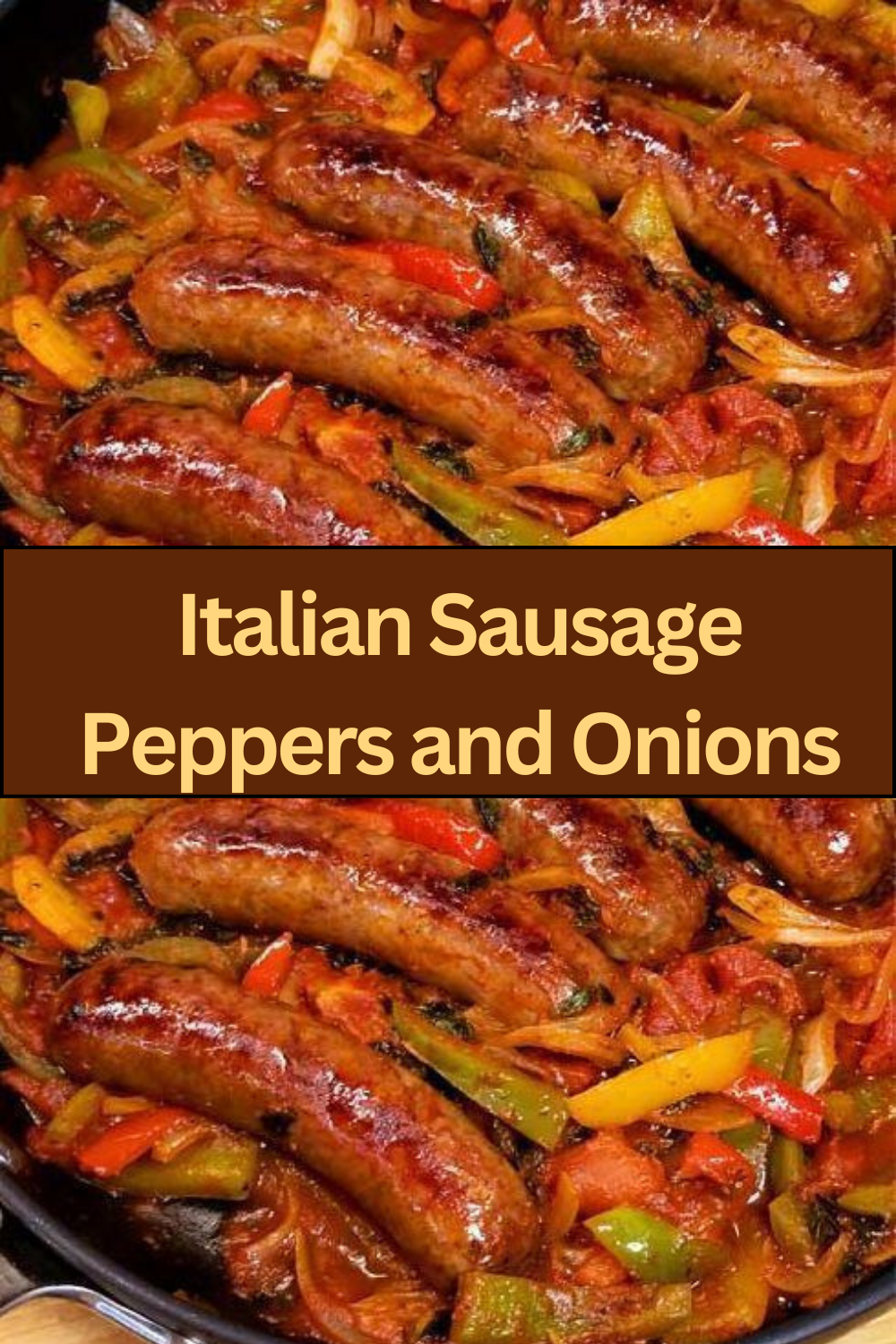 Sautéed Italian Sausage with Peppers and Onions