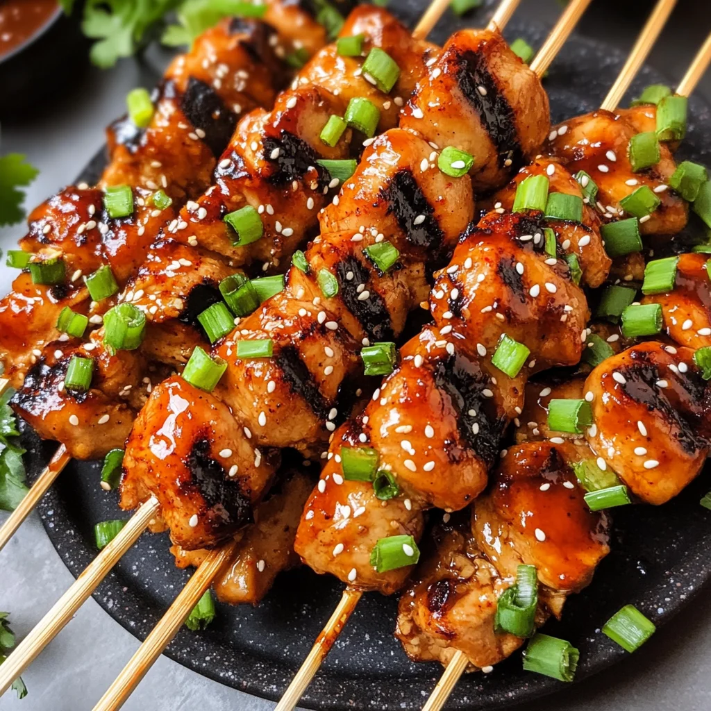 Lab-Style Korean BBQ Chicken Skewers