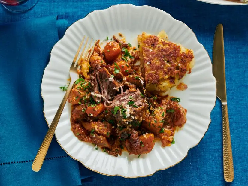 New York-Style Braised Beef Short Ribs with Root Vegetables