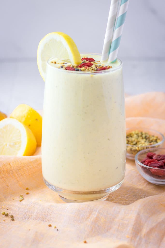 Citrus Yogurt Smoothie with Probiotics and Honey