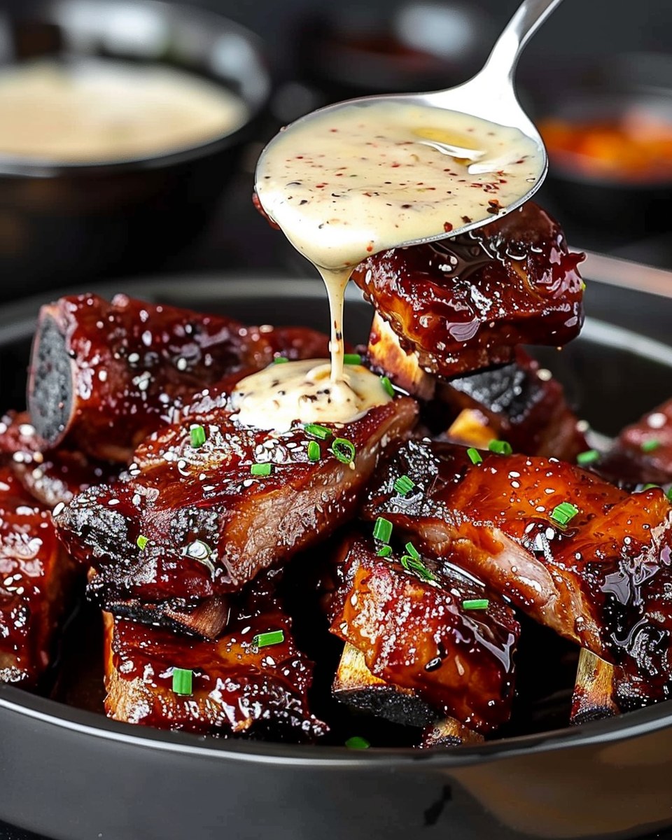 Pan-Seared Korean Beef Short Ribs with Gochujang Glaze