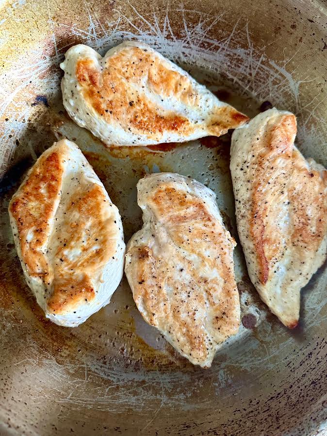 Pan-Seared Chicken with Ginger-Sesame Glaze
