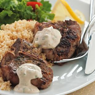Oven-Roasted Greek Lamb Chops with Lemon and Oregano