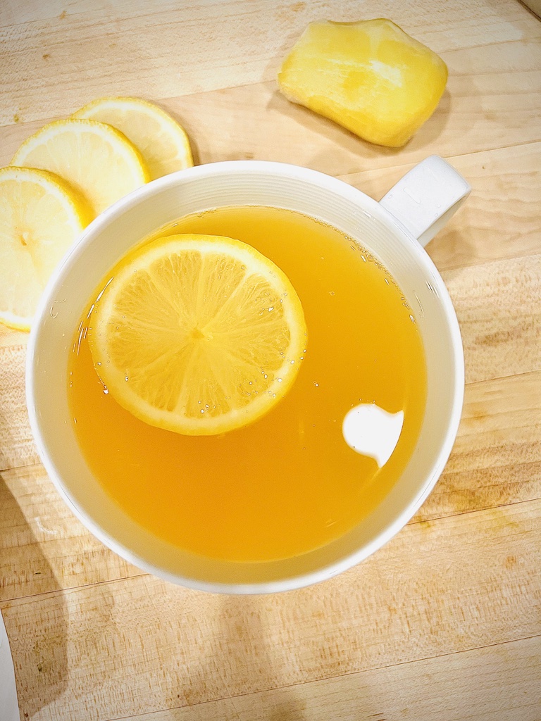 Ginger-Lemon Honey Tea for Soothing Cold Symptoms