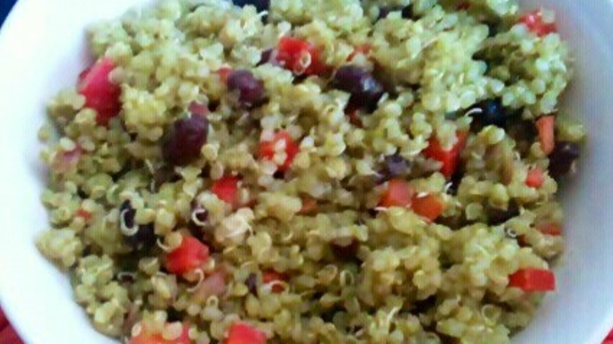 Coconut-Lime Black Bean and Quinoa Salad