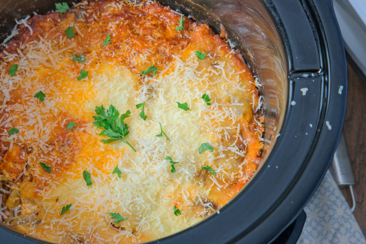 Herb-Infused Slow Cooker Lasagna