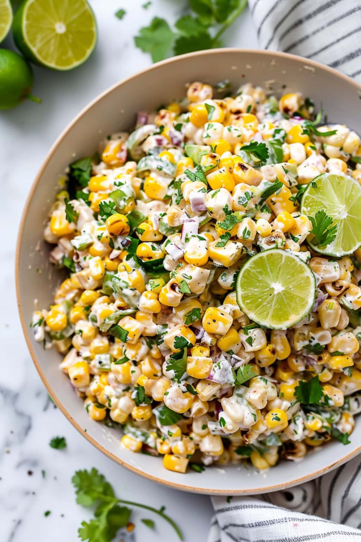 Half-Hour Mexican Street Corn Salad