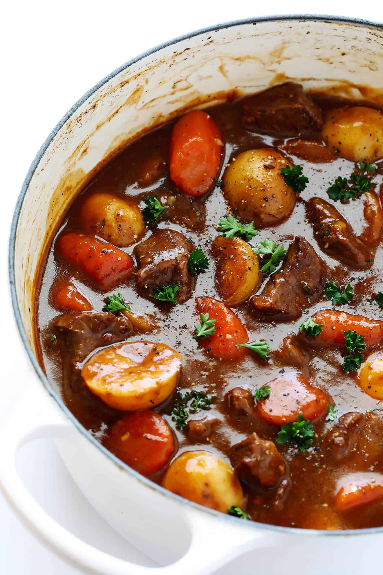 Slow-Simmered Guinness Beef Stew with Root Vegetables