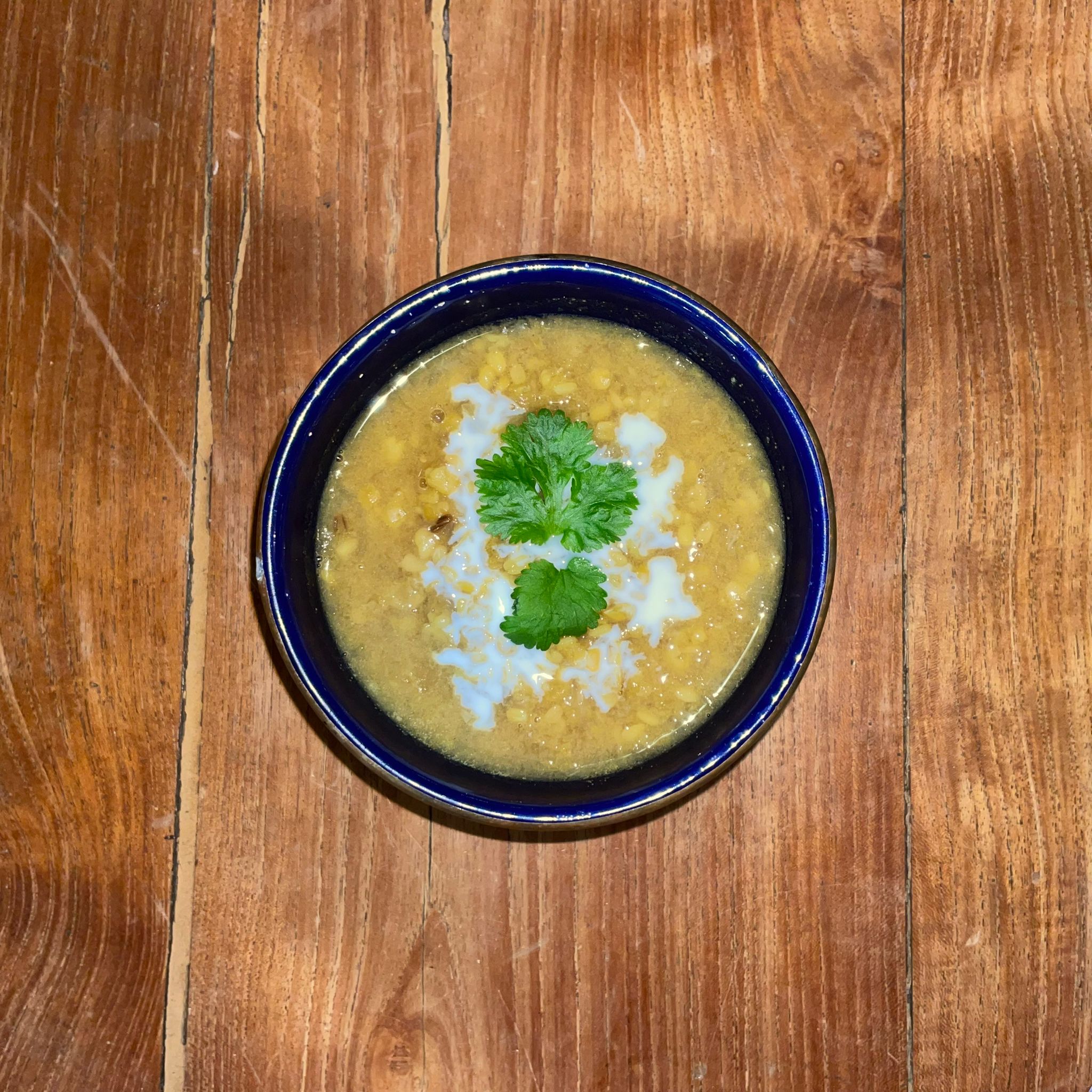 Ethiopian-Inspired Split Pea Soup with Turmeric and Ginger