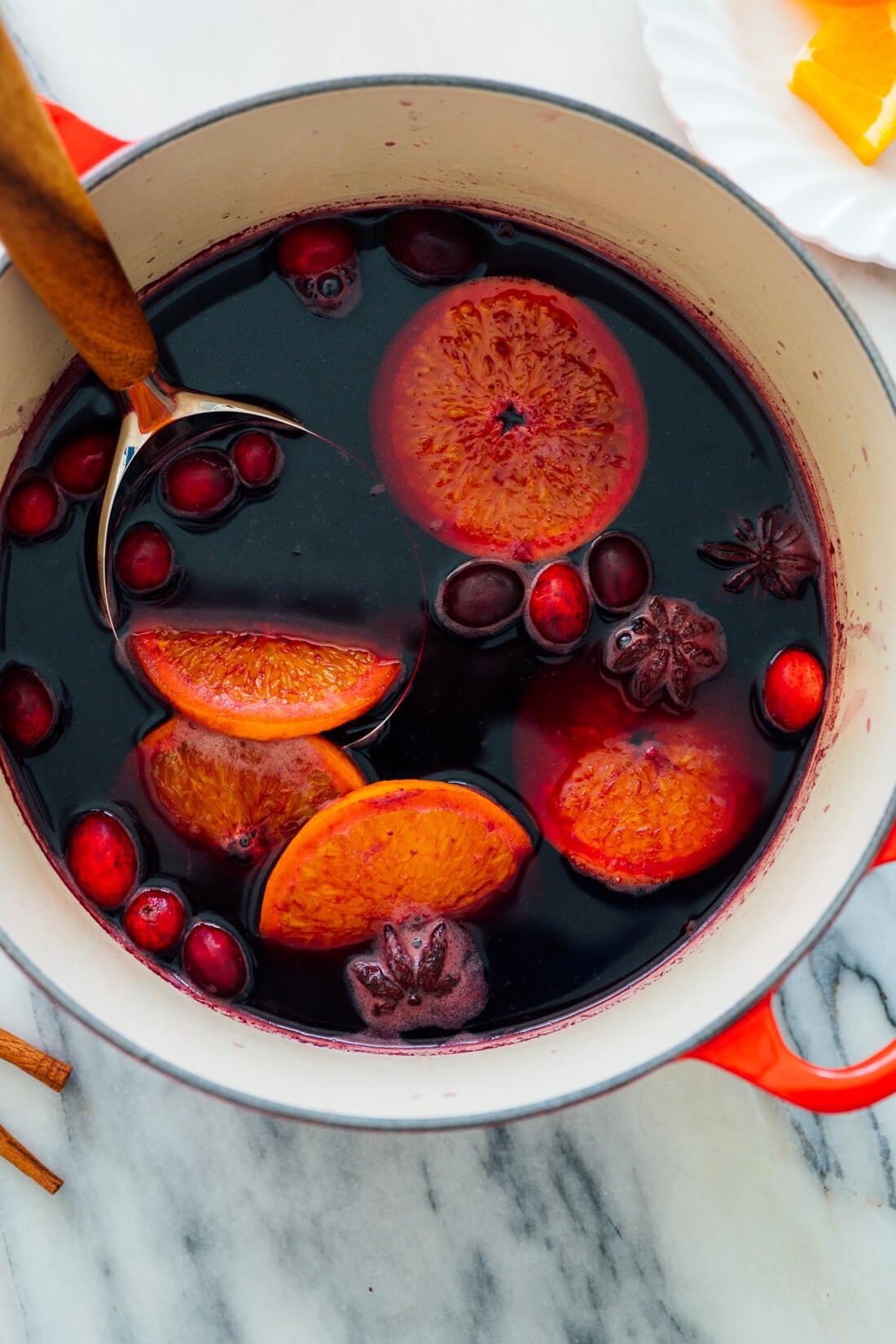 Spiced Cognac Mulled Wine