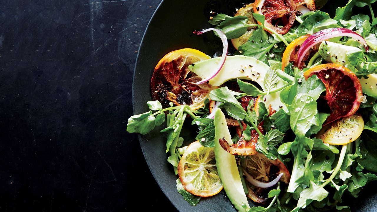 Capital Gains Citrus Salad with Roasted Nuts
