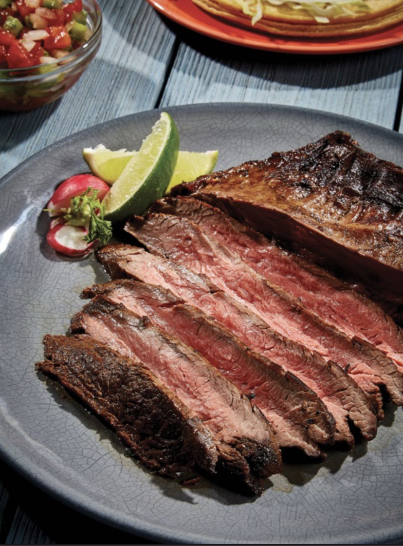 Grilled Carne Asada Tacos with Fresh Pico de Gallo