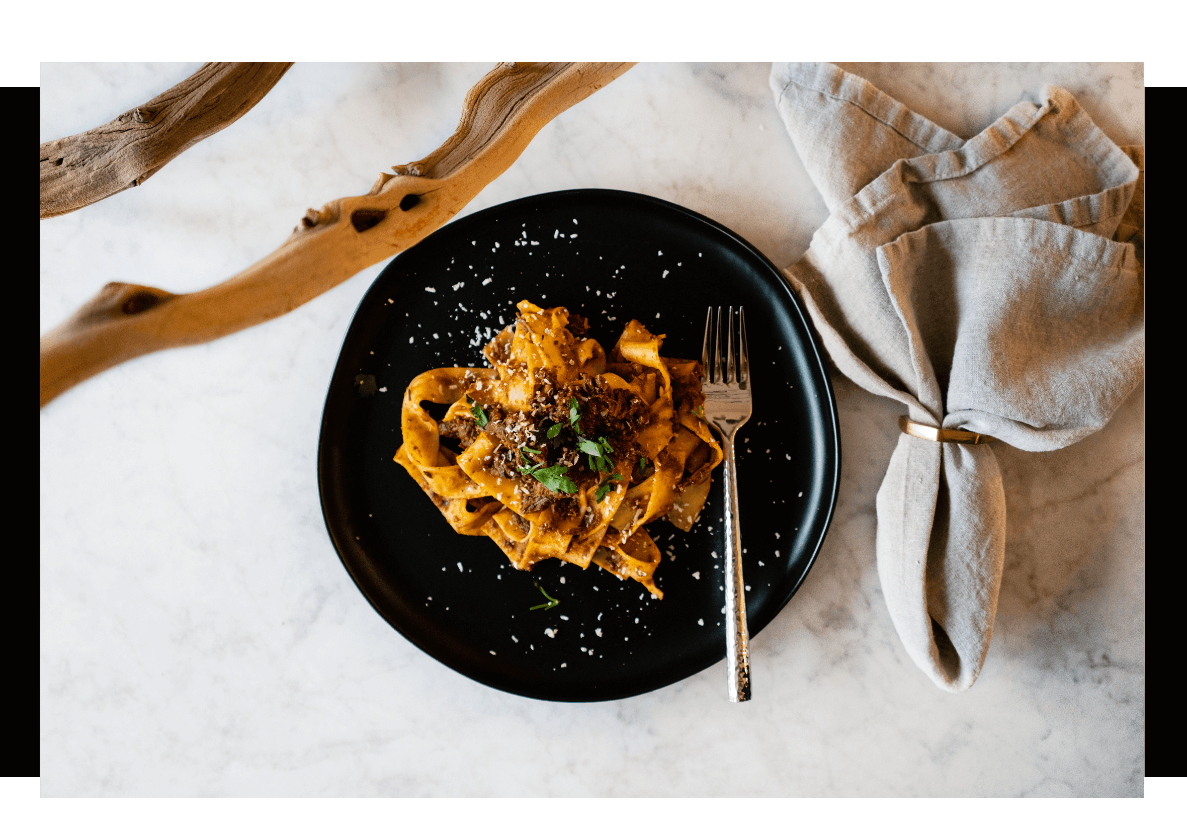 Italian Braised Beef Ragu with Pappardelle Pasta