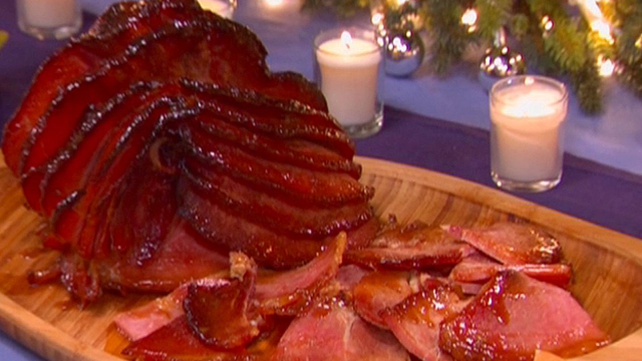 Quick Pan-Glazed Spiral Ham with Maple and Dijon