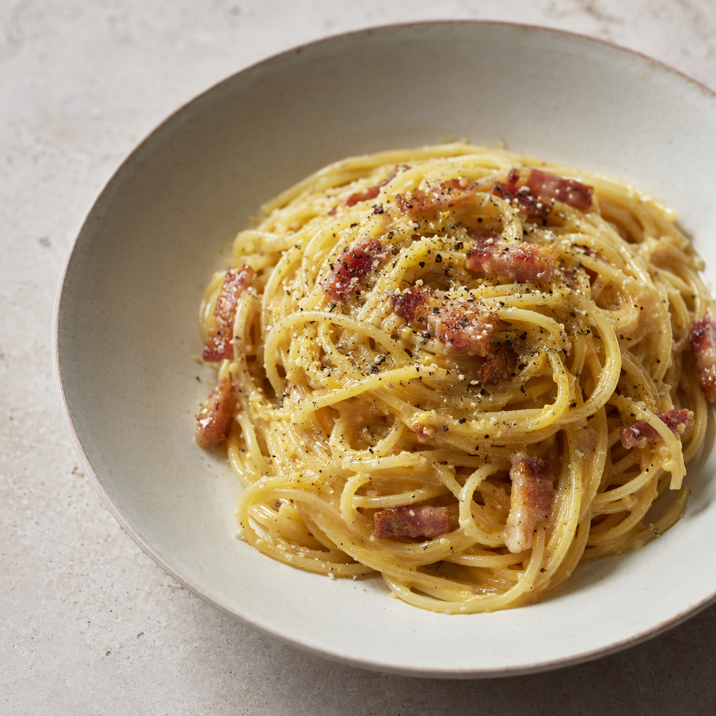Authentic Roman Spaghetti alla Carbonara