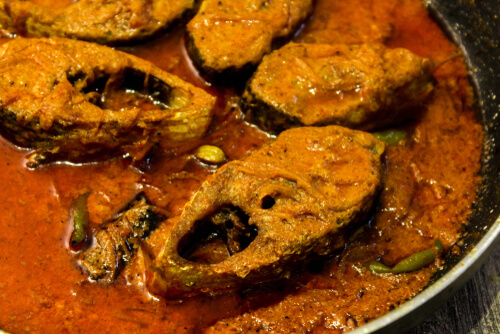 Mustard-Spiced Bengali Fish Curry with Fresh Turmeric