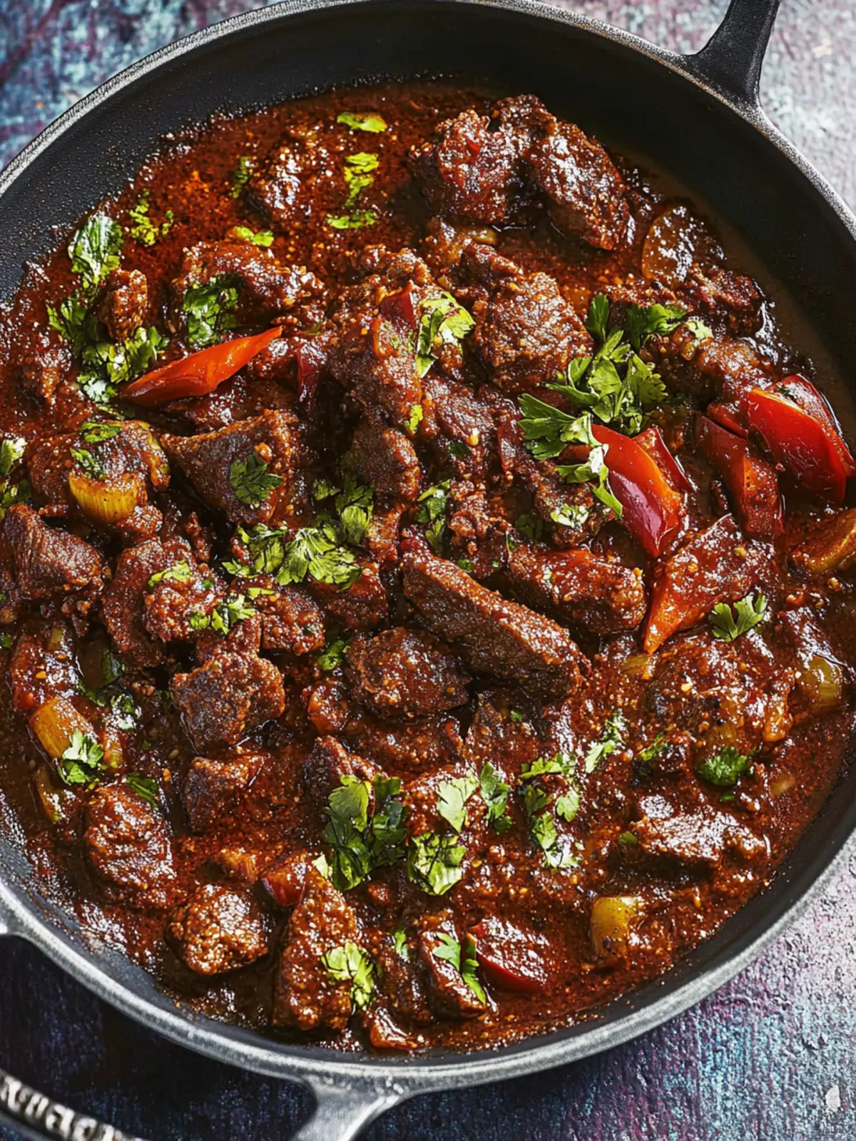 Slow Cooker Ethiopian Beef Tibs with Onions and Berbere