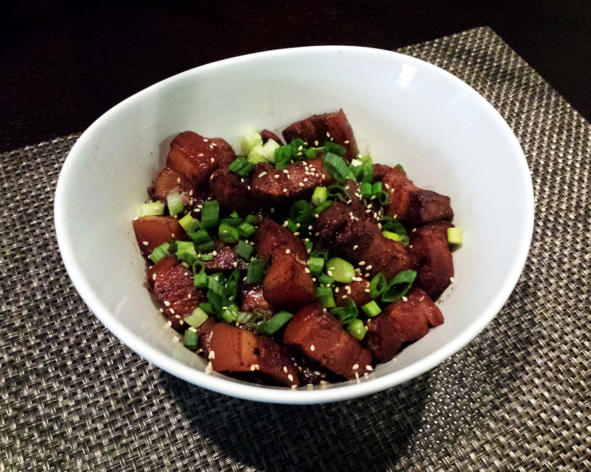 Braised Shanghainese Red-Cooked Pork Belly with Star Anise