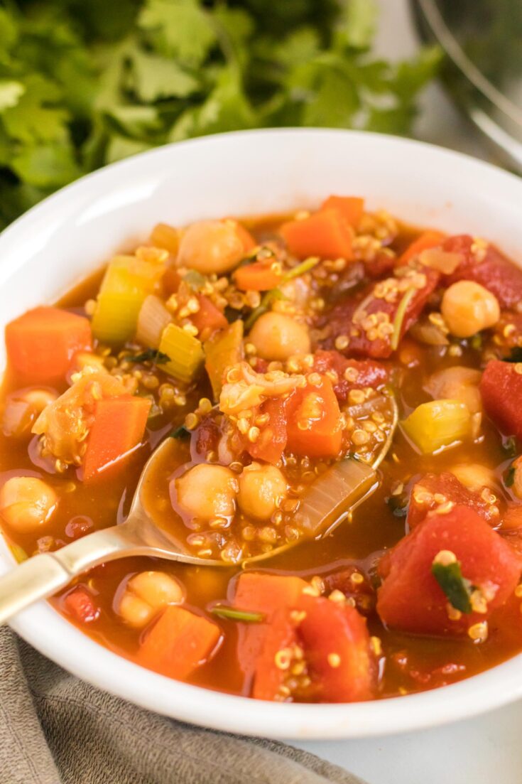 One-Pot Spiced Chickpea and Quinoa Stew