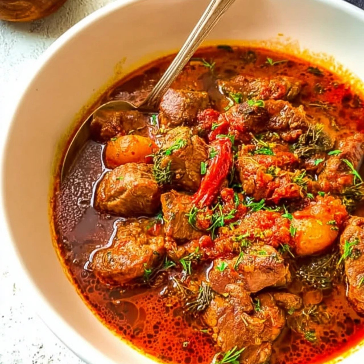 Spiced Lamb Stew with Preserved Lemon