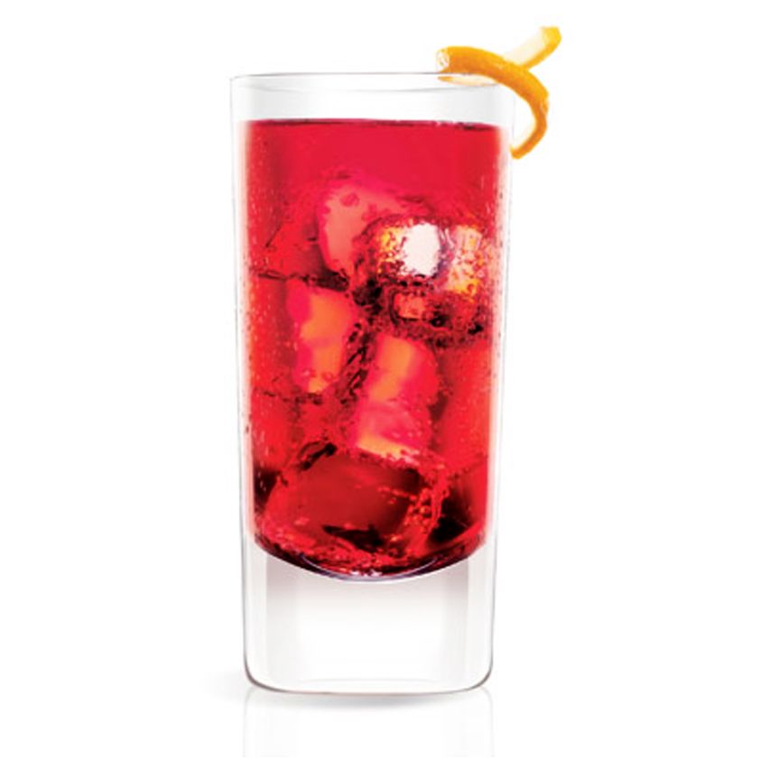 Classic Campari Americano with Soda