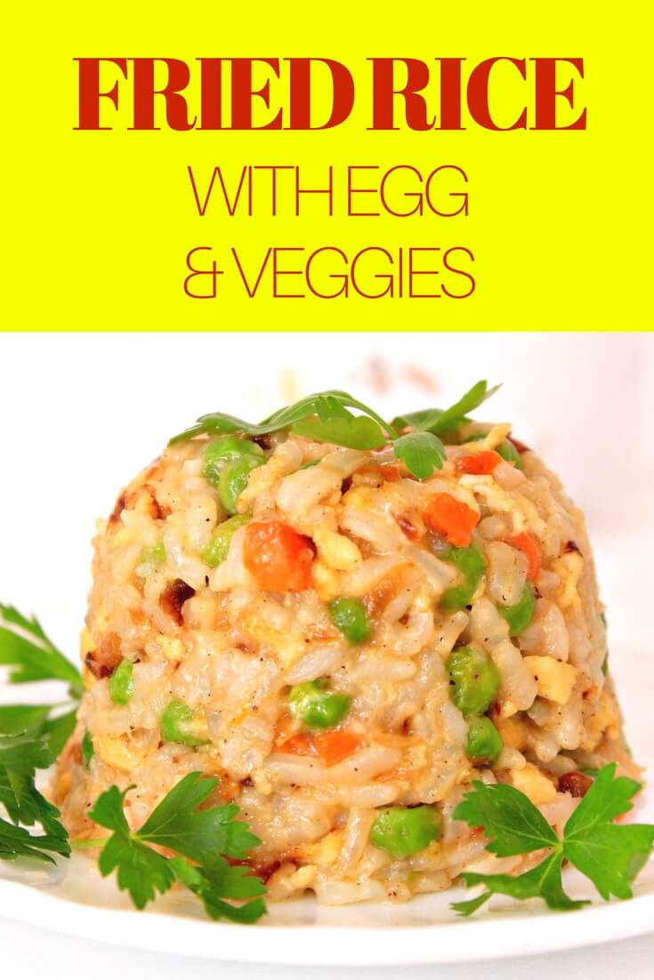Stir-Fried Hidden Vegetable Fried Rice with Egg