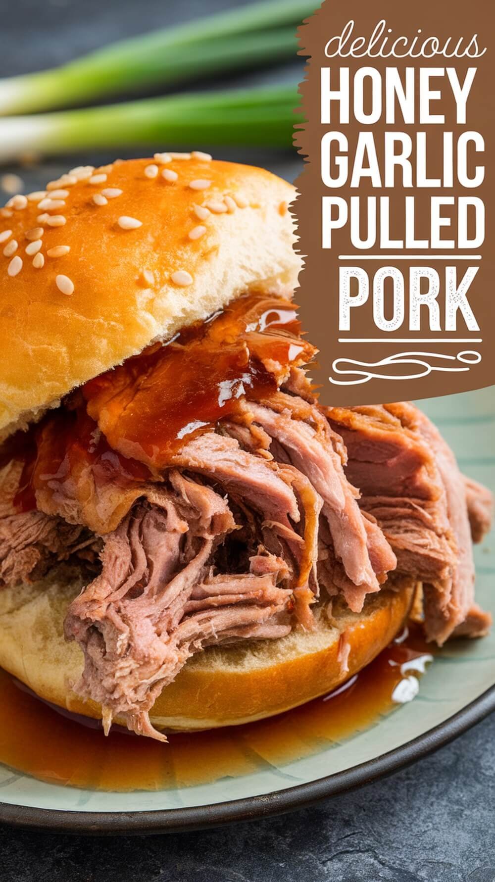 Slow Cooker Honey-Garlic Pulled Pork