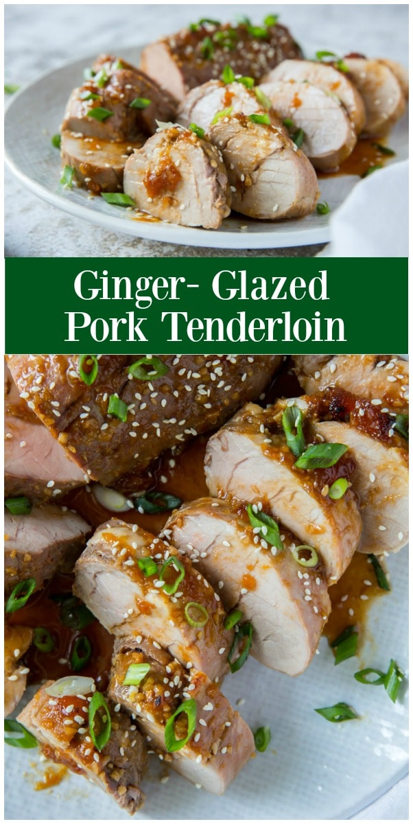 Orange and Ginger Glazed Pork Tenderloin with Caribbean Spices