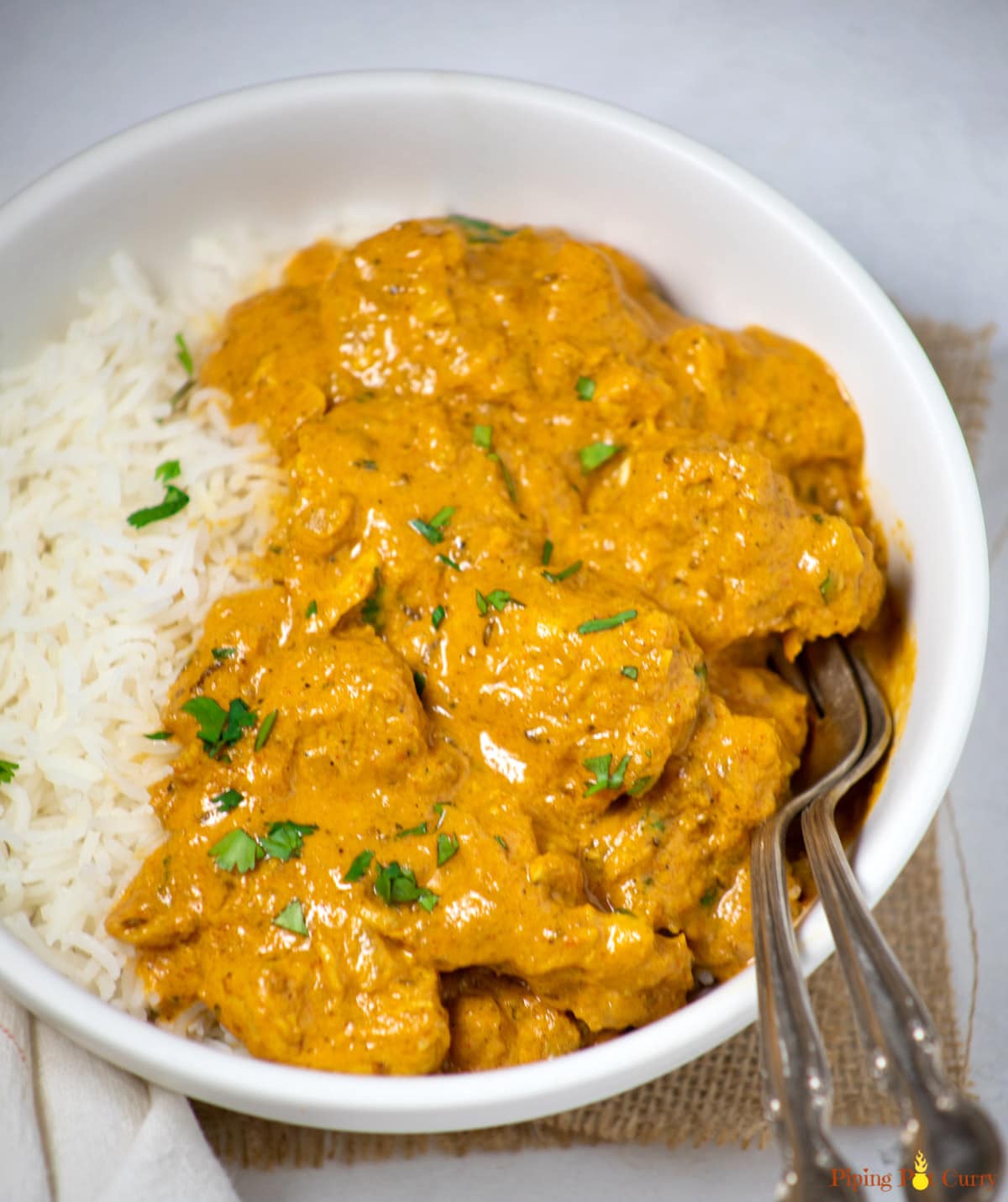 Instant Pot Indian Chicken Curry with Coconut Milk