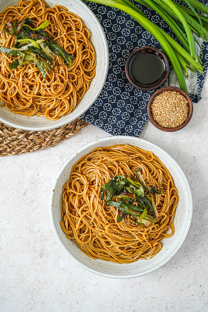 Shanghai-Style Scallion Oil Noodles