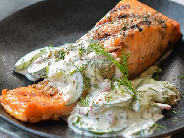 Martin's Guitar-Style Grilled Salmon with Dill