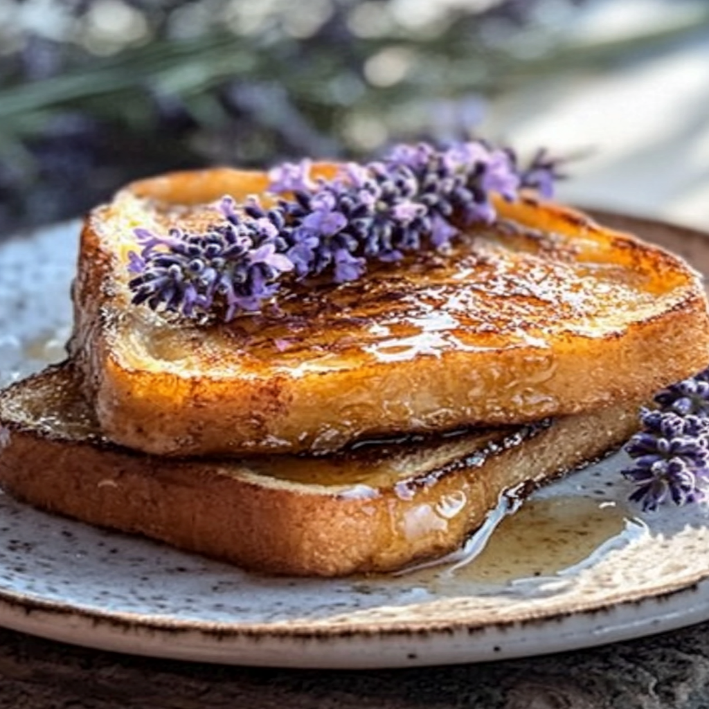 Honey-Lavender French Toast with Citrus Mascarpone