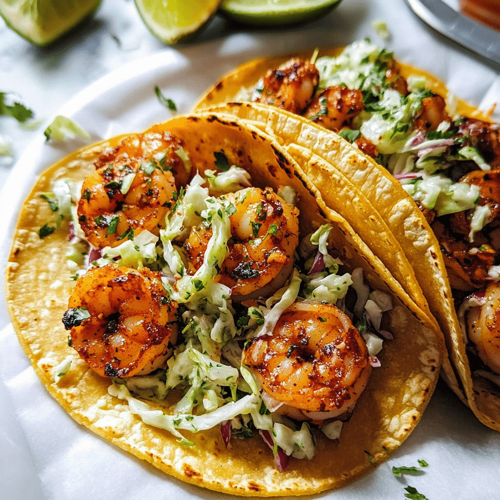 Authentic Street-Style Tacos with Spicy Pork and Cilantro-Lime Slaw