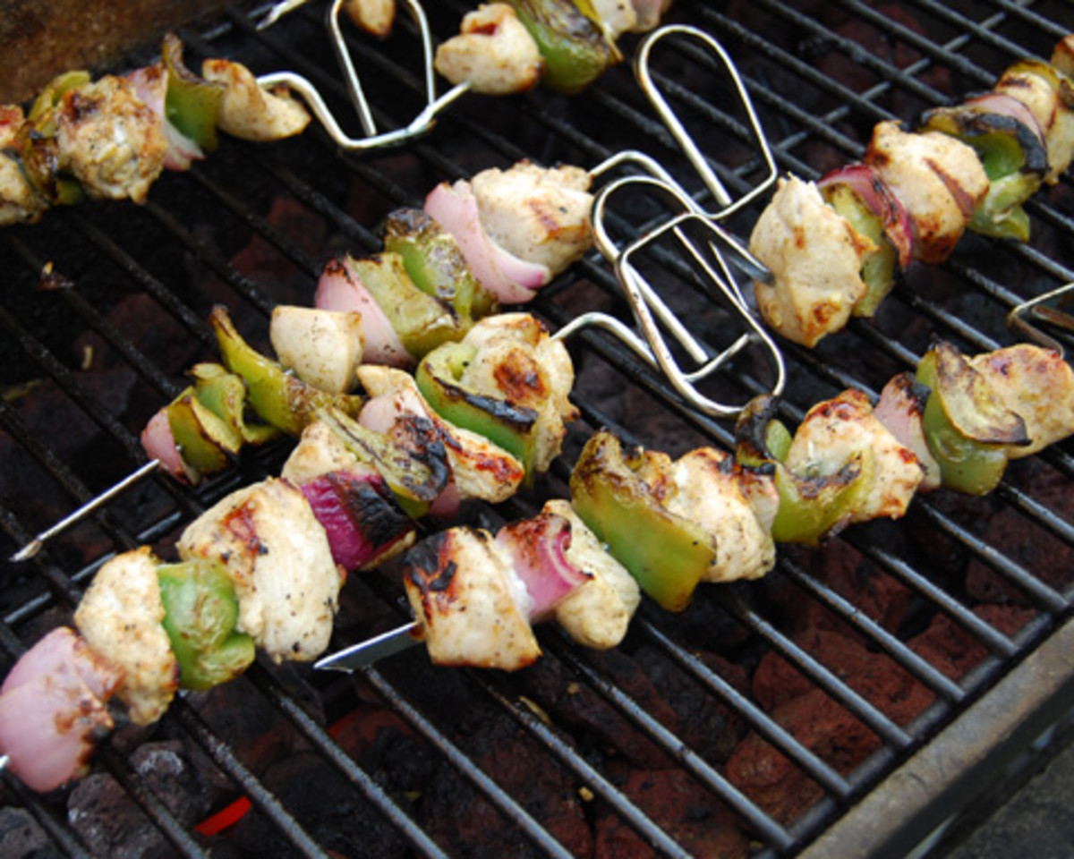 Tangy Lemon Chicken Skewers