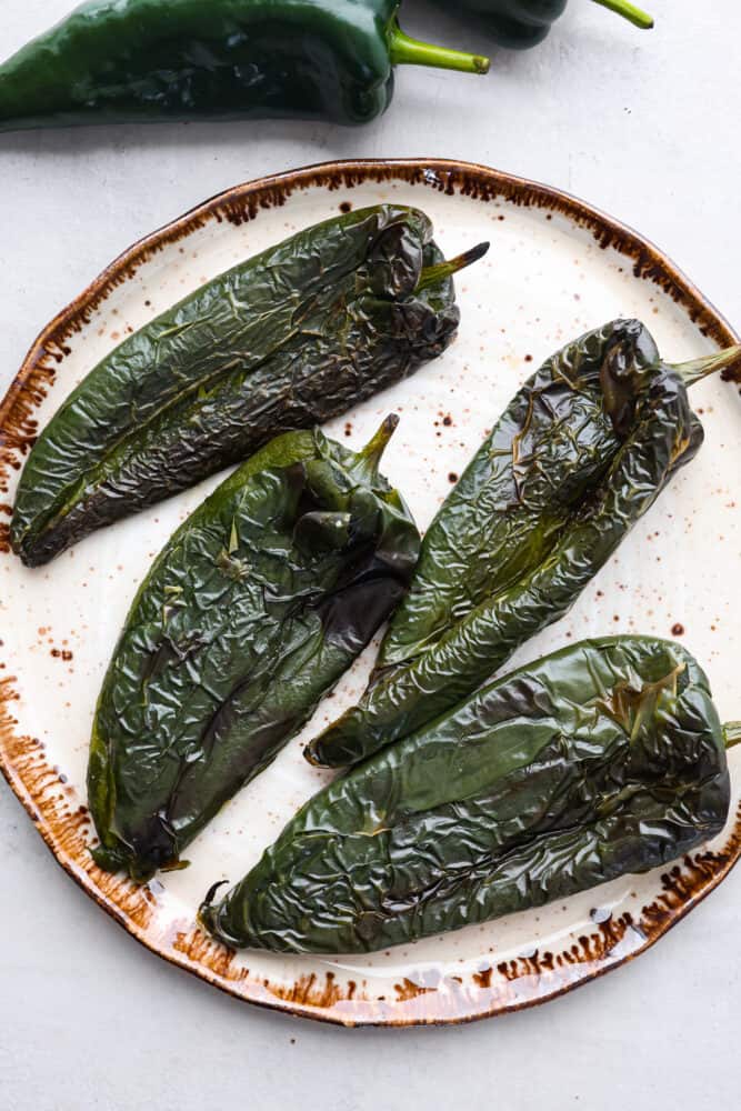 Sautéed Chicken with Texas-Style Spiced Rub and Roasted Poblano Peppers