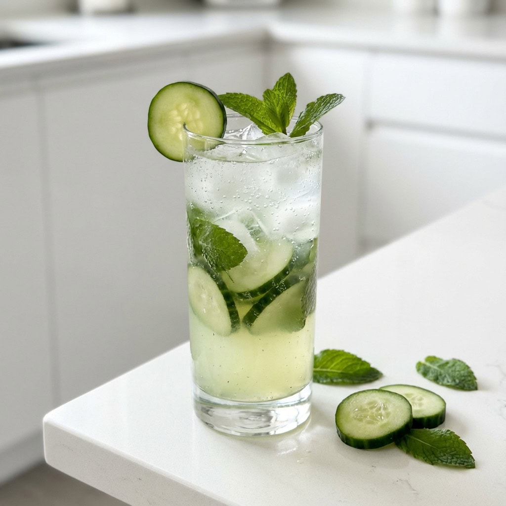 Cucumber-Mint Tequila Cooler