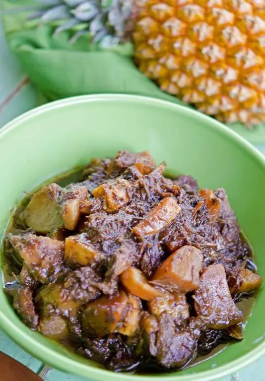 Slow-Simmered Pork Adobo with Garlic and Bay Leaf