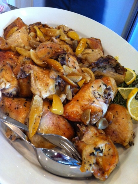 Slow-Roasted Lemon Herb Chicken with Garlic Butter Sauce