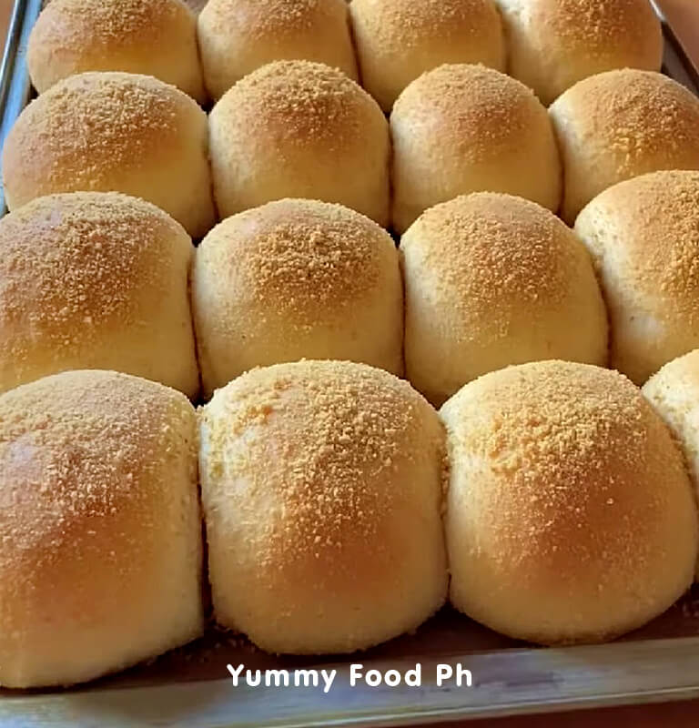 Pandesal Rolls with Sweet Butter and Cheese Filling