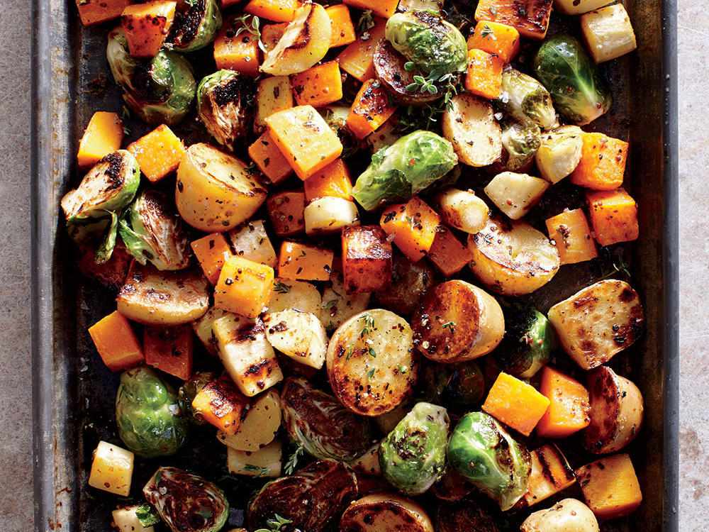Sheet Pan Produce Power Roasted Vegetable Medley