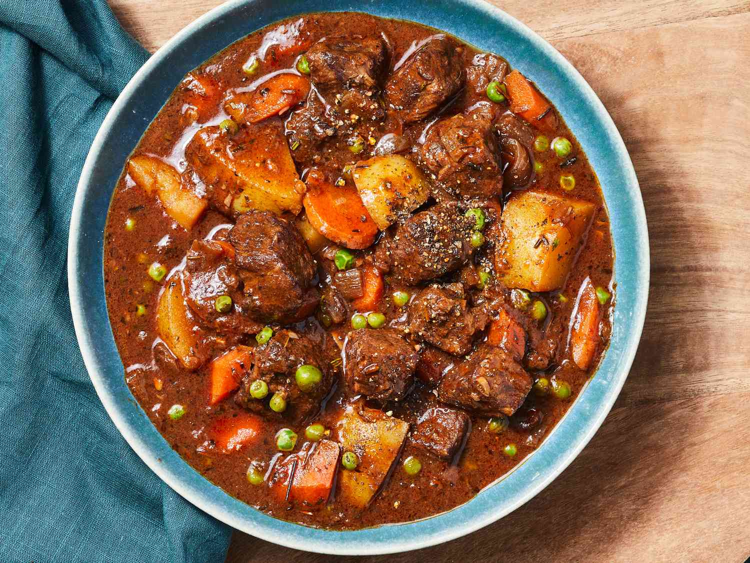 Instant Pot Conjecture Beef Stew with Root Vegetables