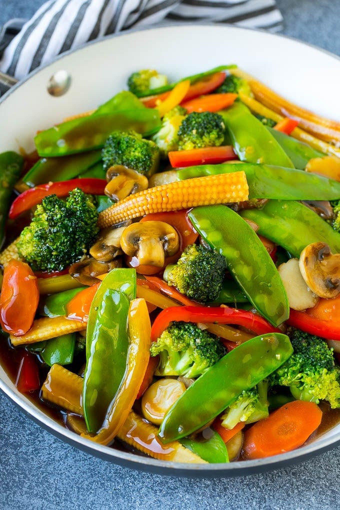 Best Asian Vegetable Stir-Fry