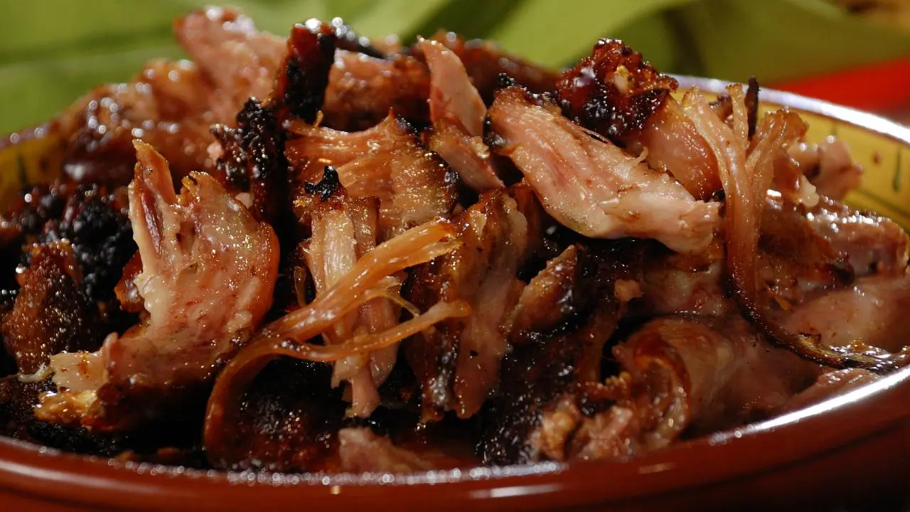 Slow-Smoked Pork Shoulder with Heirloom Tomato Salsa