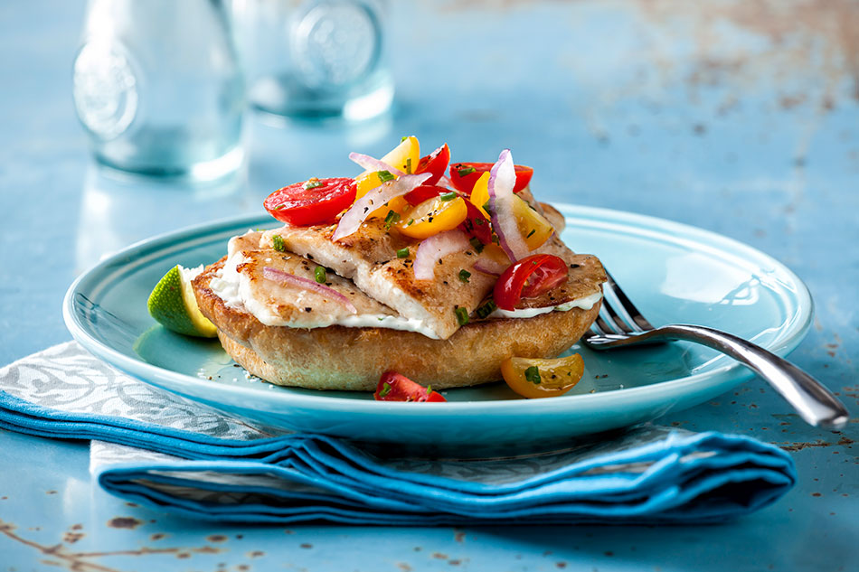 Pan-Seared Trout with Quinoa and Toasted Andean Corn