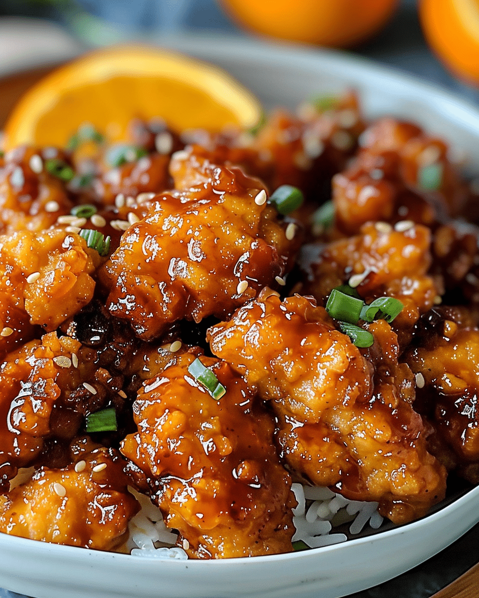 Crispy Cantonese-Style Orange Chicken